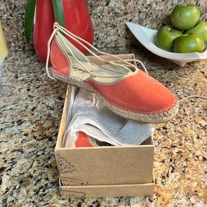 Free people Marina lace up espadrilles